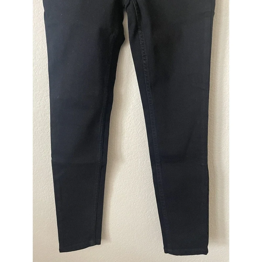 Justice Black Wash Stretchy Girls' Pull On Jean Leggings Jeggings Pants Size 10